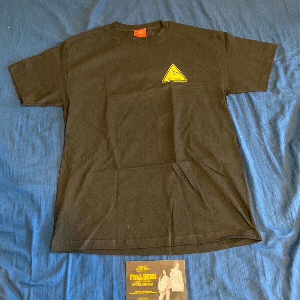 *NEW* Nelk Boys- Black Safety Third TEE SOLD OUT